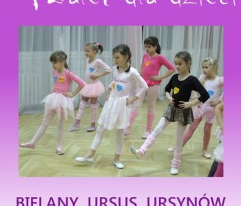 Balet dla dzieci w wieku 3,5  8 lat.